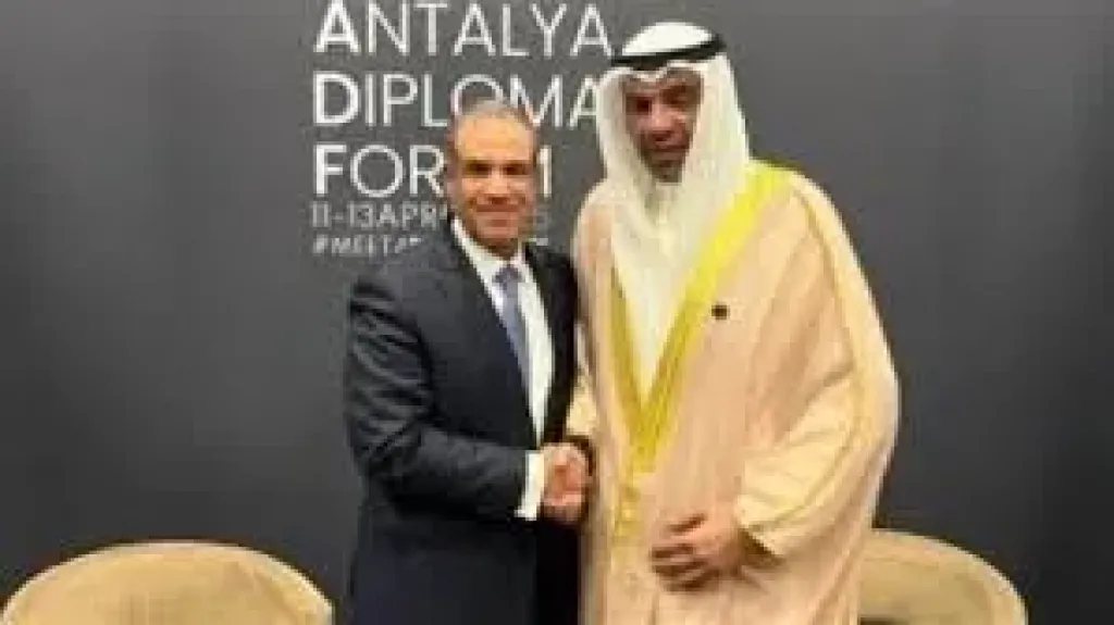 وزير الخارجية ونظيرة الكويتي