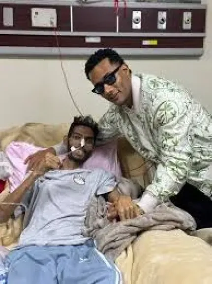 محمد رمضان والراحل ابراهيم شيكا