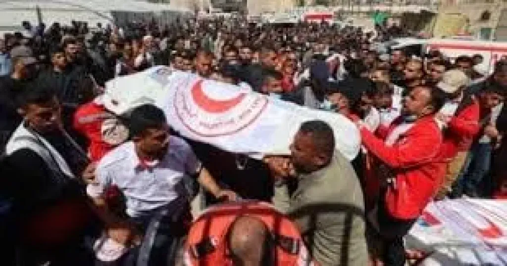 مجزرة المسعفين 