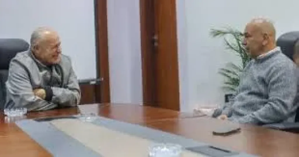 حسام حسن وأبوريدة