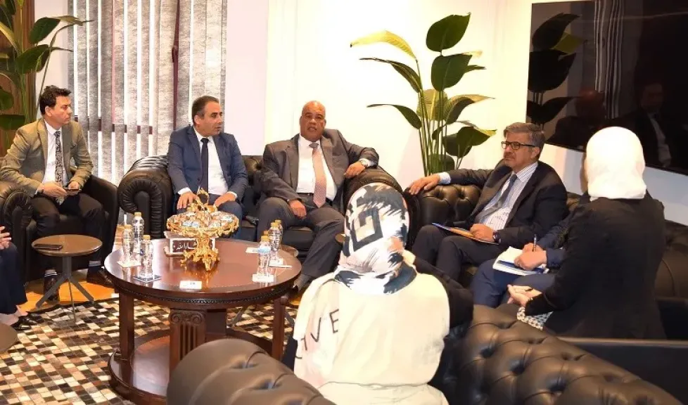 رئيس غرفة القاهرة يستقبل سفير باكستان 