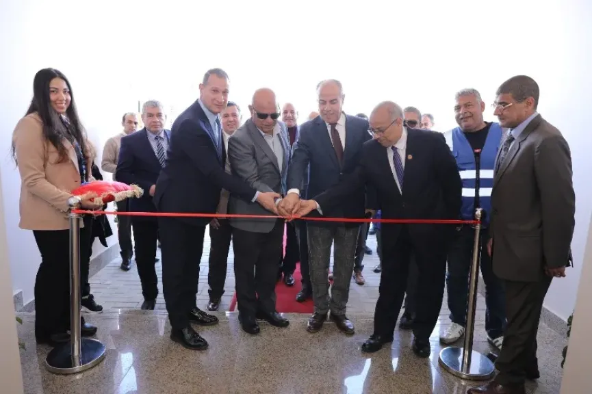 افتتاح مبنى الجمارك بمحطة تحيا مصر