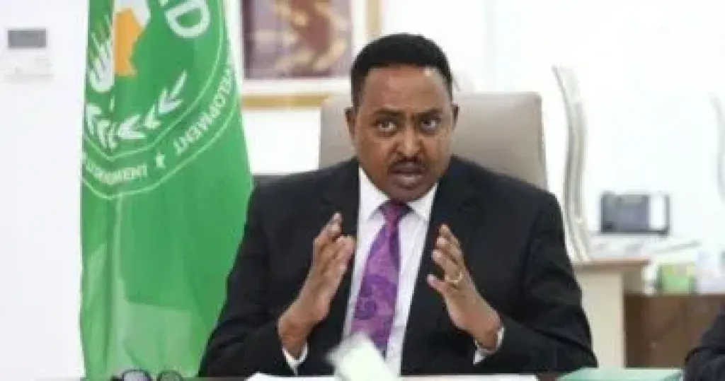 الدكتور ووركنيه جيبيهو الأمين التنفيذي للهيئة الحكومية الدولية المعنية بالتنمية