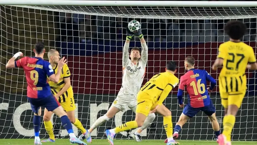 مباراة برشلونة وبروسيا دورتموند