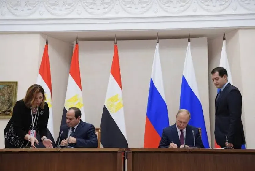 تعاون بين مصر وروسيا