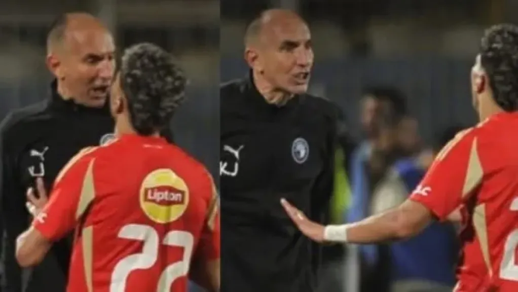 مشادة عاشور ومدرب بيراميدز