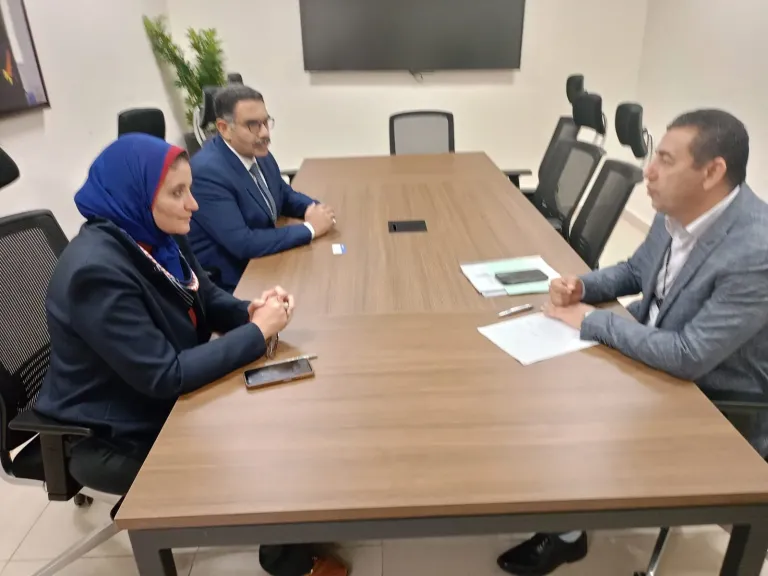 جانب من الاجتماع 