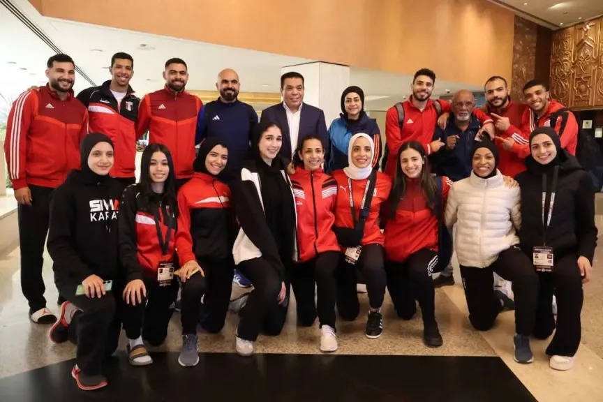 انطلاق الدورى العالمى للكاراتيه بالقاهرة بمشاركة 384 لاعبا