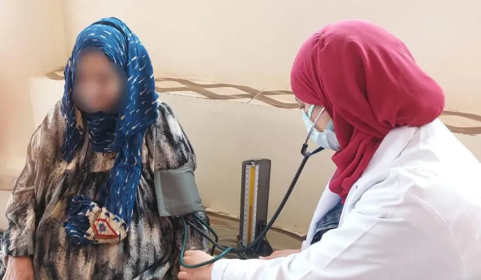 جانب من الزيارات المنزلية 