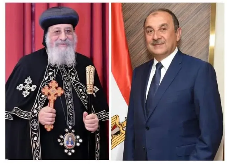 محمد شيمي يهنئ البابا تواضروس