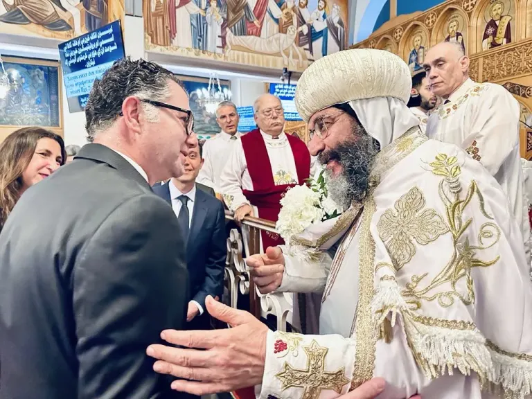 الكنيسة الأرثوذكسية المصرية تحتفل بعيد القيامة المجيد في النمسا