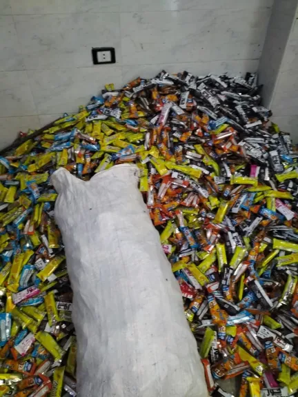 جانب من المضبوطات 