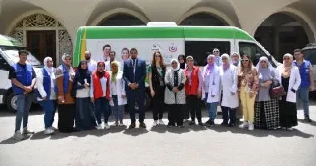 جانب من القوافل الطبية
