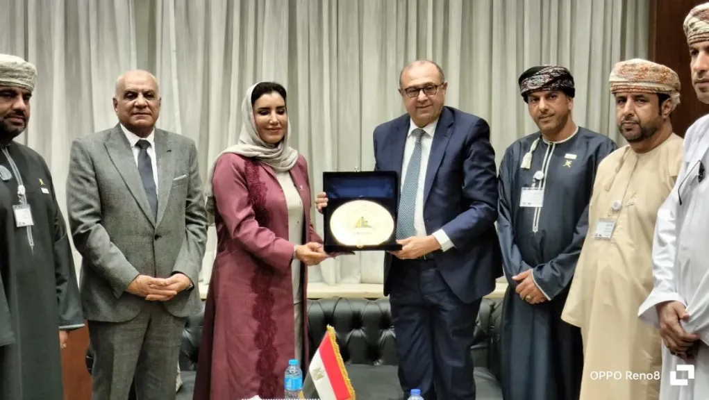 لقاء تجارية بورسعيد وعمان 