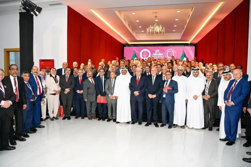 جانب من المؤتمر العام لاتحاد الجامعات العربية بالكويت