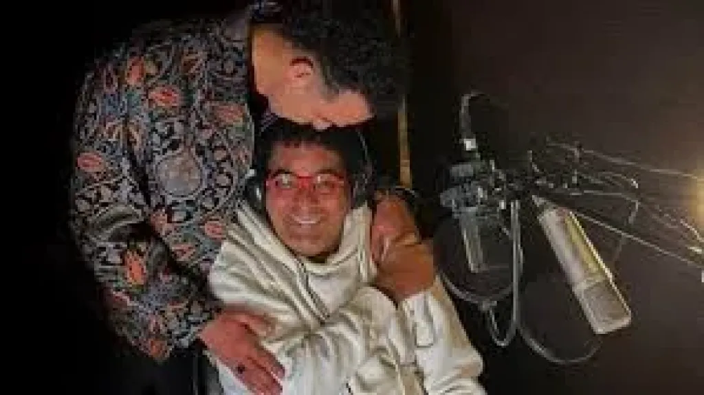 محمد منير في الاستديو