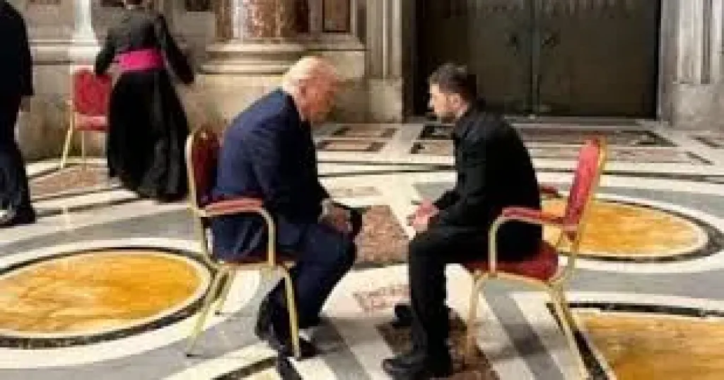 زيلينكسي وترامب 