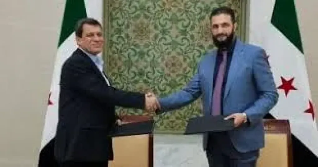 الشرع وقائد قسد