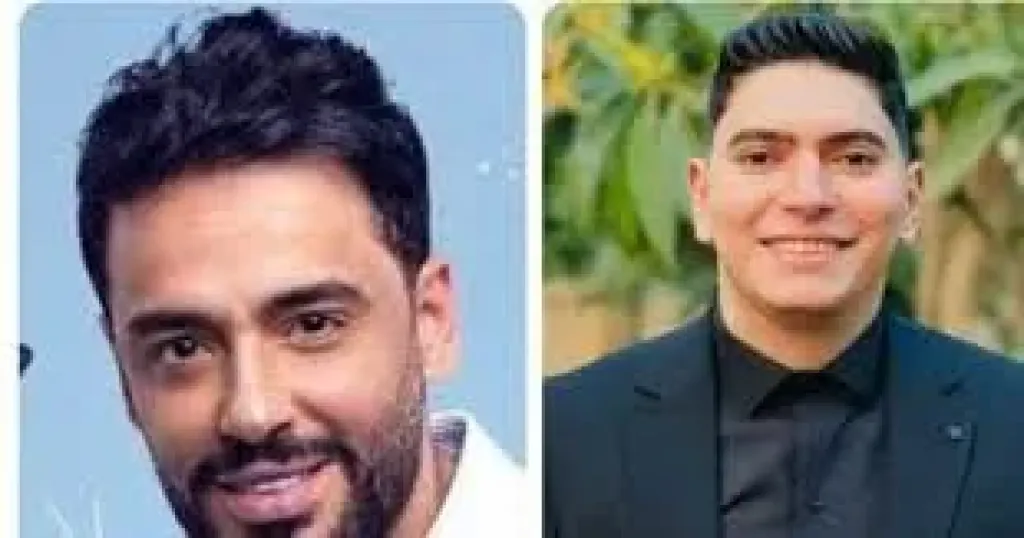 الشاعر حسام سعيد ورامي جمال 