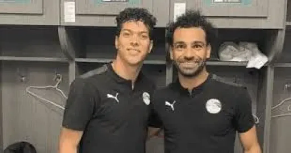 محمد صلاح وإمام عاشور