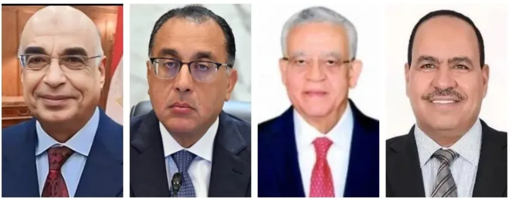 قورة وجبالى ومدبولى   وفنجري