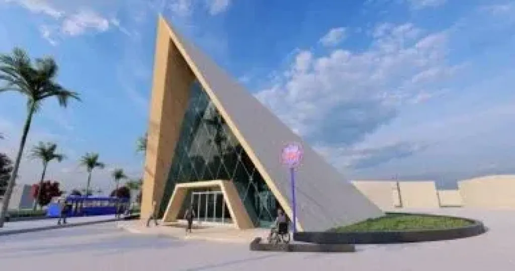 تصميم مدخل محطة مترو الرماية بالخط الرابع للمترو