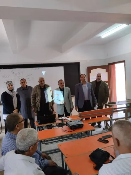جانب من التدريب 