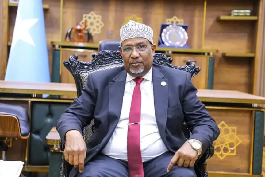 رئيس مجلس الشعب الصومالي شيخ آدم محمد نورمدوبي
