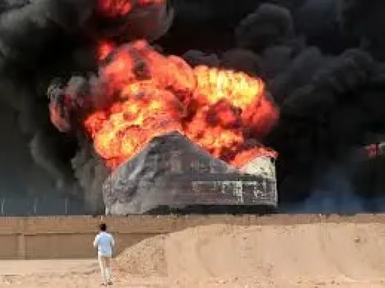 قصف