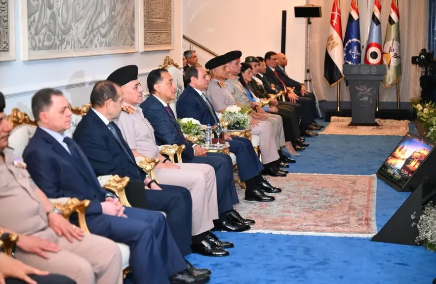  الرئيس السيسي يشهد انطلاق فعاليات النسخة الـ25 من بطولة العالم العسكرية للفروسية