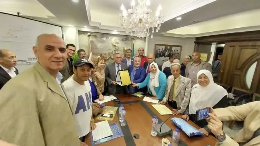 جانب من اللقاء 