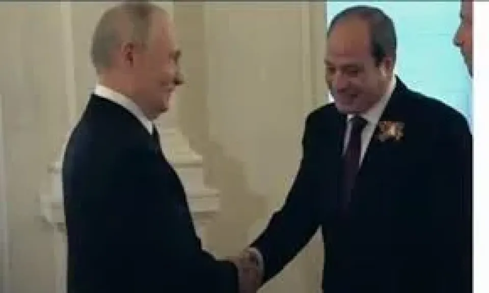 الرئيس السيسي وبوتين 