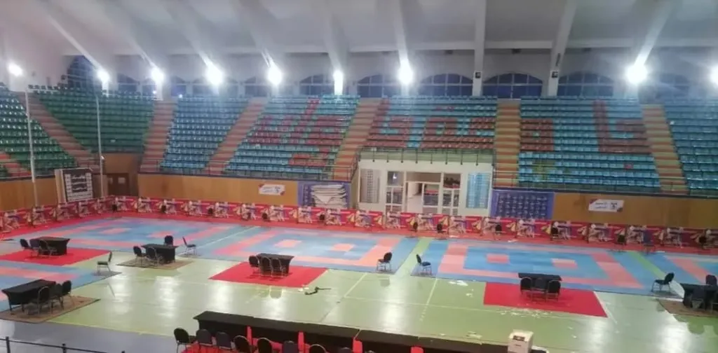 الصالة المغطاة بجامعة حلوان