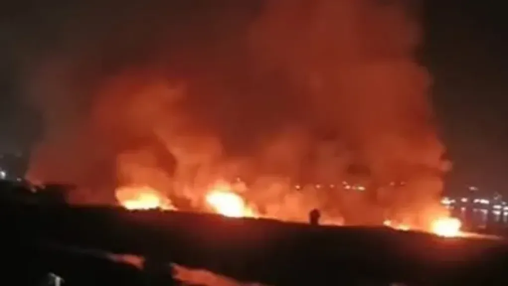 حريق المعصرة