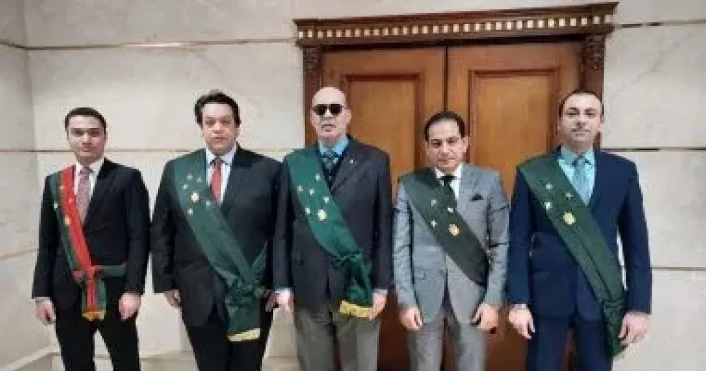 هيئة المحكمة برئاسة المستشار خالد الشباسي