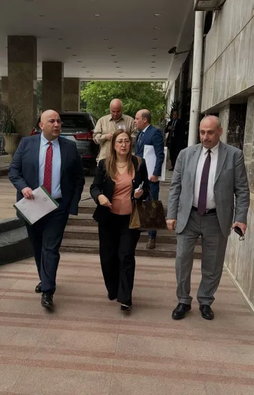 النائب إيهاب عبدالعظيم وداليا الباز