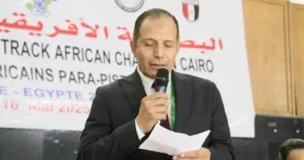 ايمن علي حسن رئيس الاتحاد المصري للدراجات