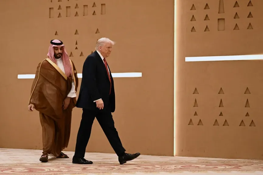 الرئيس ترامب وولي العهد السعودي