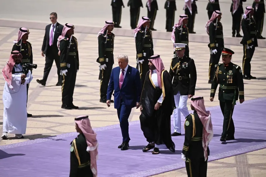 الرئيس الأمريكي دونالد ترامب وولي العهد السعودي