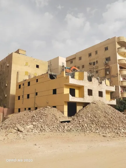  ازالة المخالفات البنائية بمحافظة القاهرة 