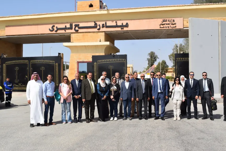 جانب من الزيارة