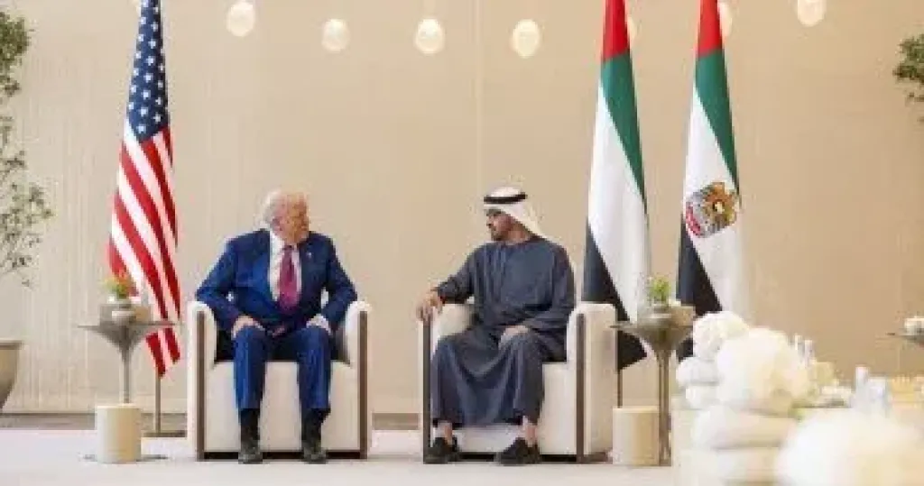 ترامب والشيخ محمد بن زايد
