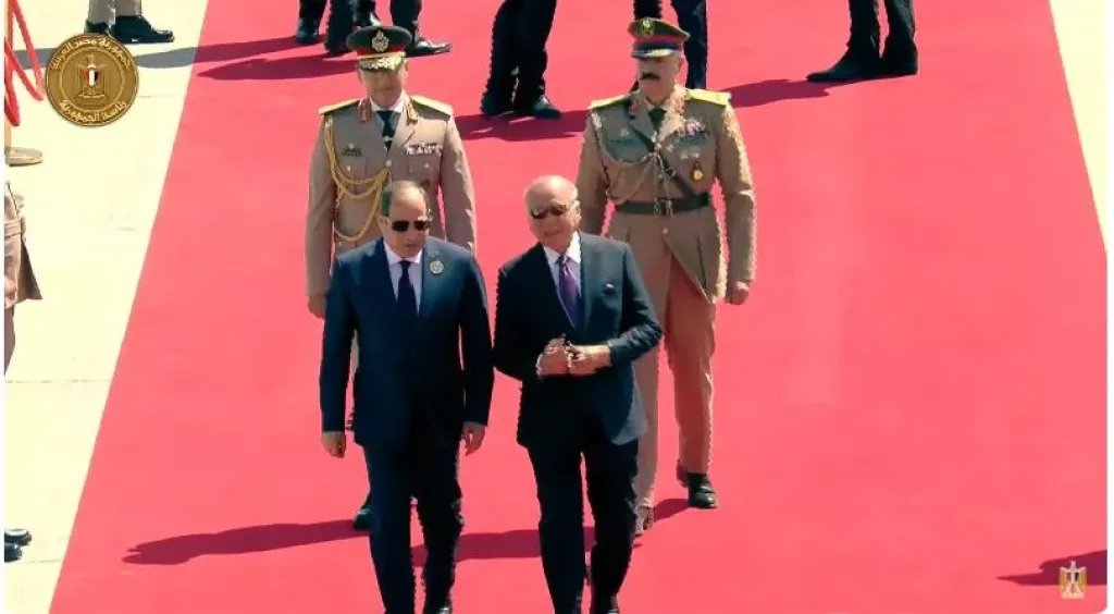 وزير الخارجية العراقي يستقبل السيد الرئيس السيسي