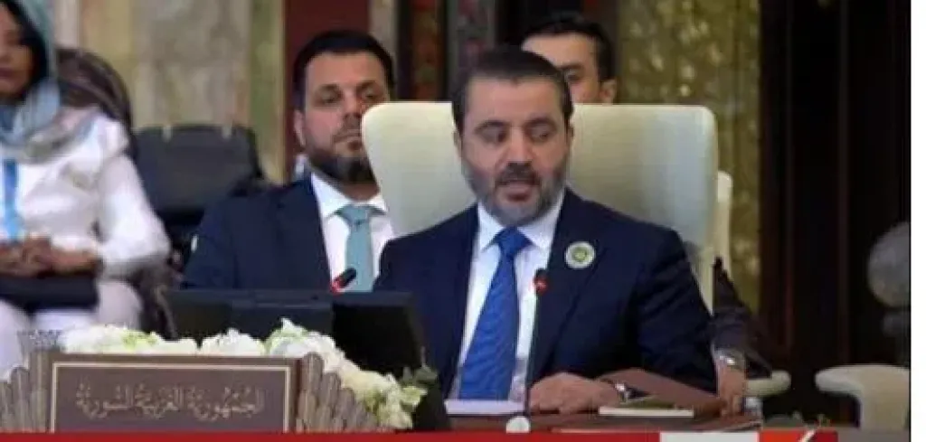 أسعد الشيباني وزير الخارجية السوري