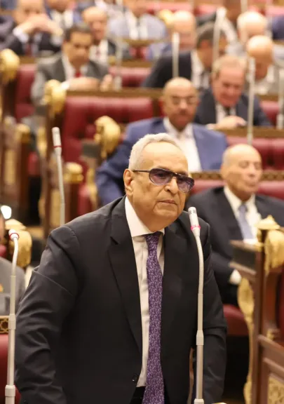  المستشار بهاء ابوشقة وكيل اول مجلس الشيوخ 