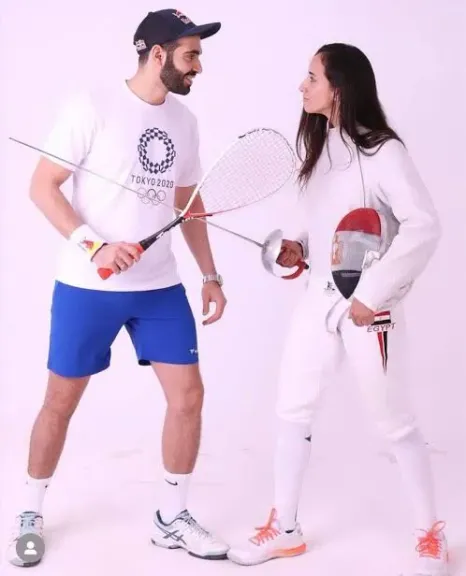 نوران جوهر وزياد السيسي