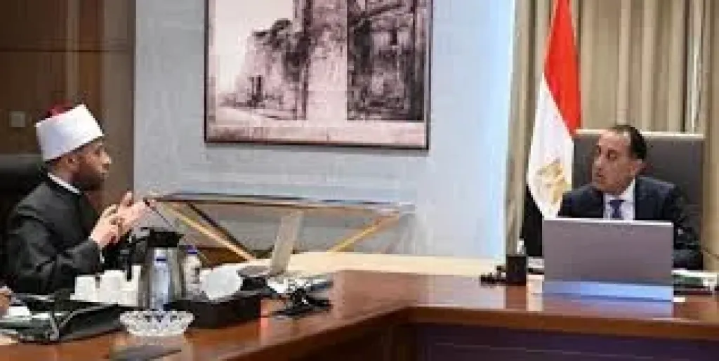 مدبولي ووزير الأوقاف 