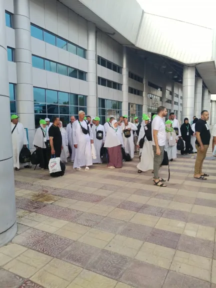 الحجاج المصريين
