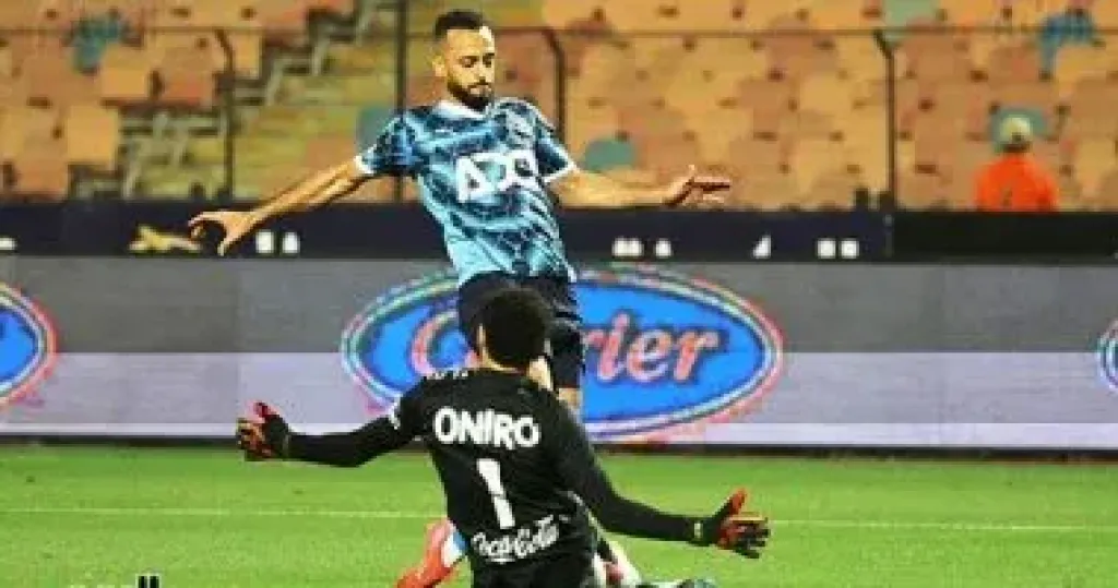 مروان حمدى مهاجم بيراميدز