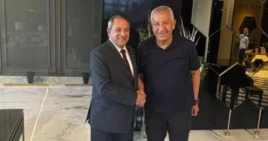 كامل أبو على رئيس النادى المصرى 